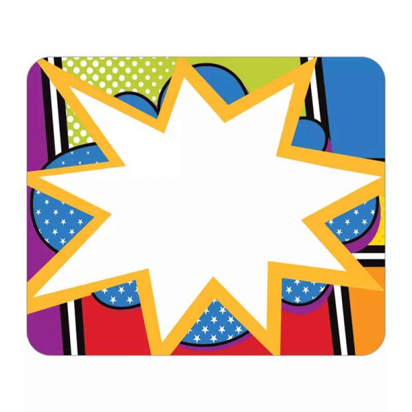TeachersParadise - Carson Dellosa Education Super Power Name Tags, Pack ...