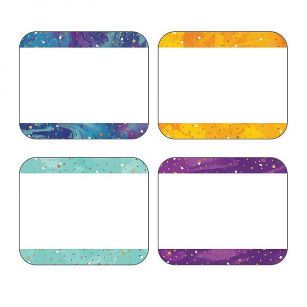 teachersparadise carson dellosa education galaxy name tags 3 x 25