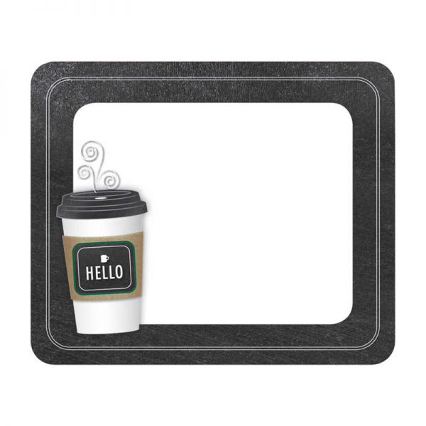 Schoolgirl Style™ Industrial Cafe Name Tags, Pack of 40