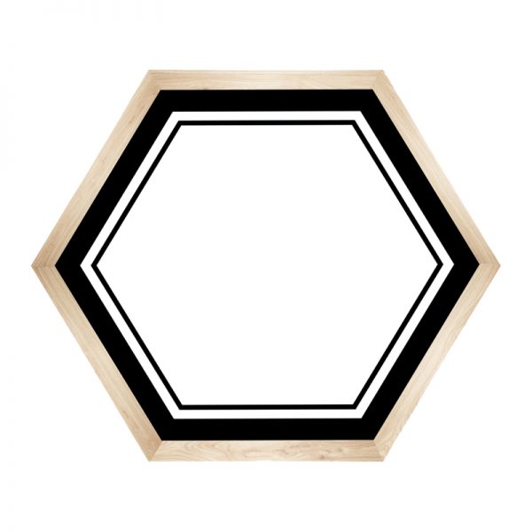 Schoolgirl Style™ Simply Boho Hexagons Name Tags, Pack of 40