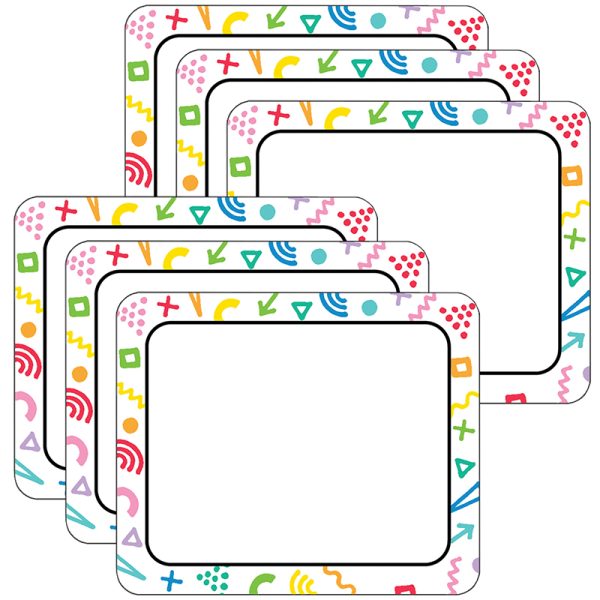 Carson Dellosa Education Happy Place Name Tags, 40 Per Pack, 6 Packs