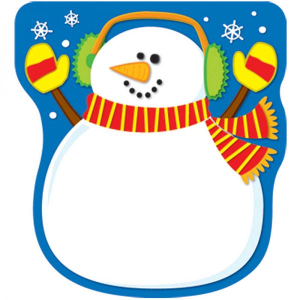 Carson Dellosa Education Snowman Notepad