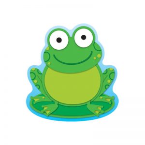 Carson Dellosa Education Frog Notepad, 50 Sheets