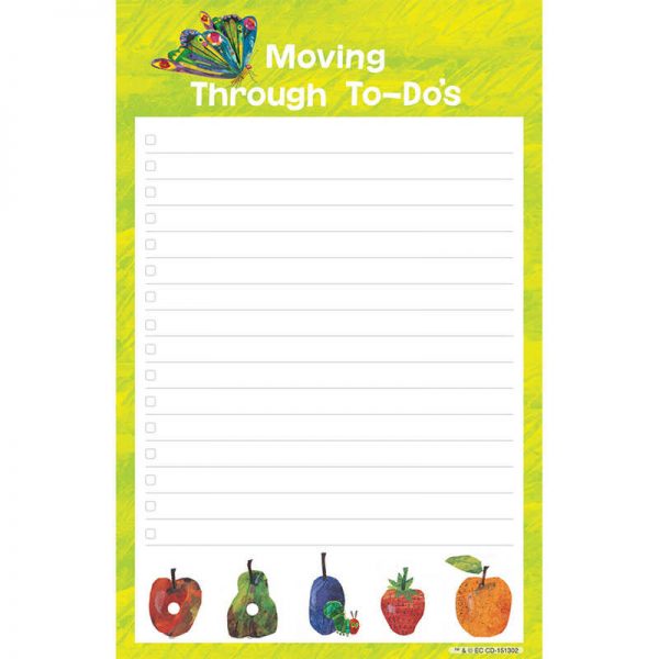 Carson Dellosa Education Moving Through To-Dos Notepad, 50 Sheets
