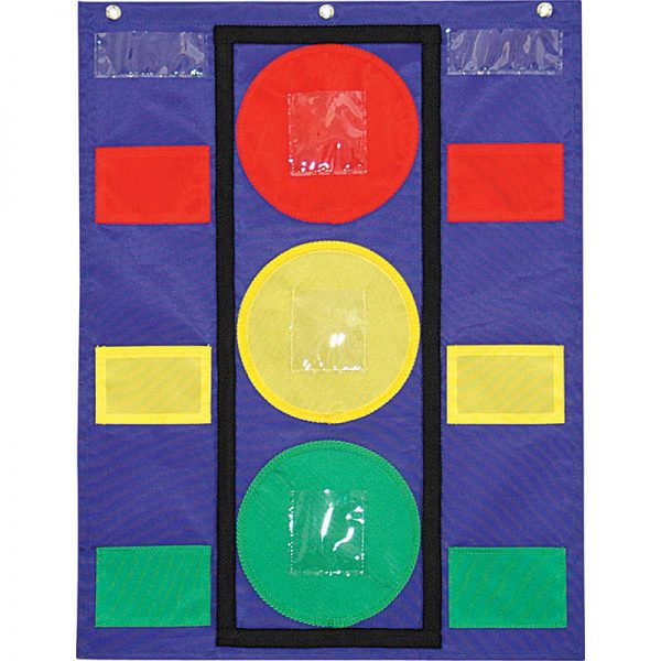 Carson Dellosa Education Stoplight Pocket Chart