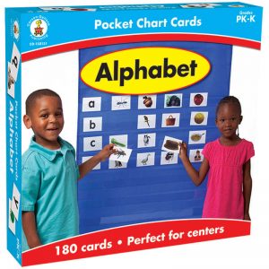 Carson Dellosa Education Alphabet Pocket Charts - Pocket Chart Games and Cards
