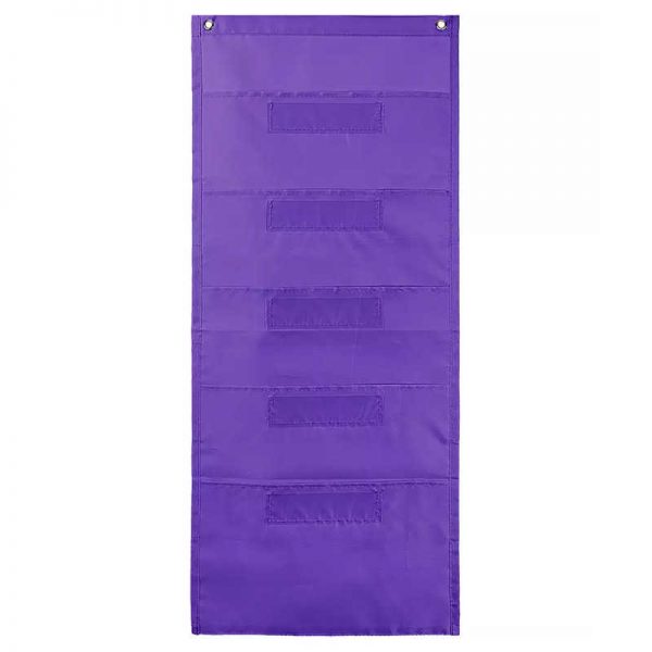 Carson Dellosa Education File Folder Storage: Purple Pocket Chart