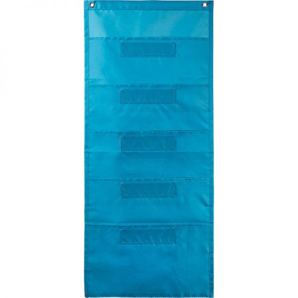 Carson Dellosa Education File Folder Storage: Teal Pocket Chart