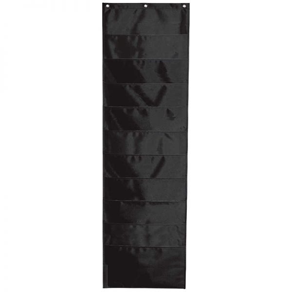 Carson Dellosa Education Storage Pocket Chart, Black