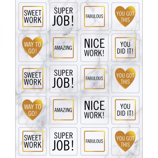 Schoolgirl Style™ Simply Boho Motivators Shape Stickers, Pack of 120