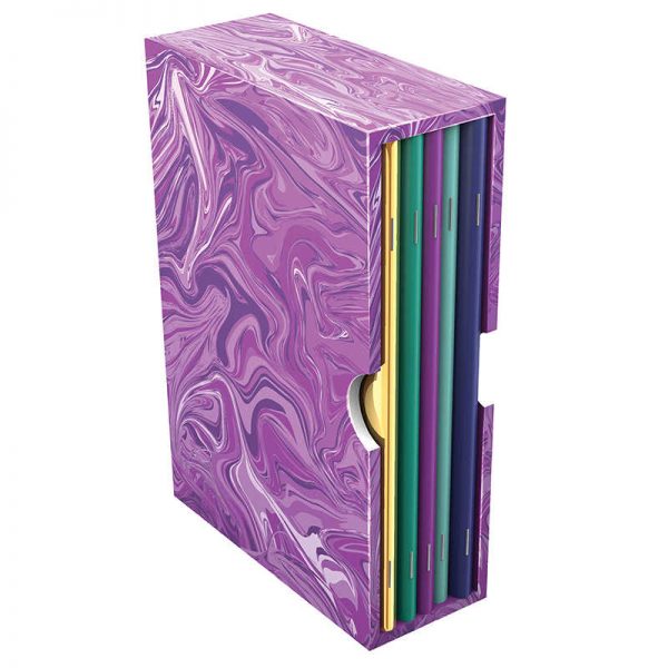 Carson Dellosa Education Galaxy Mini Journals Desk Collection, Set of 5