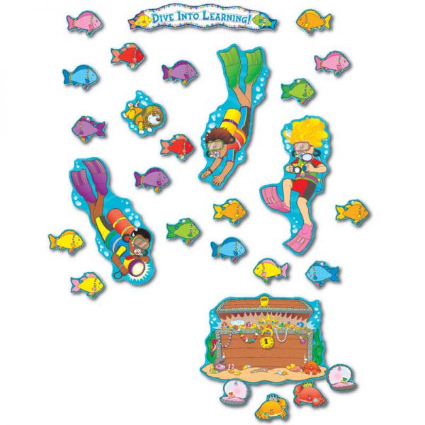 Carson Dellosa Education Dive Into Learning Bulletin Board Set