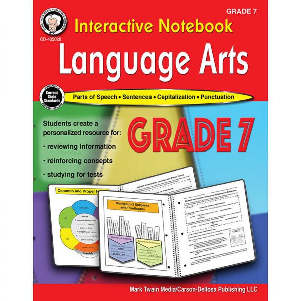 TeachersParadise - Mark Twain Media Interactive Notebook: Language Arts ...