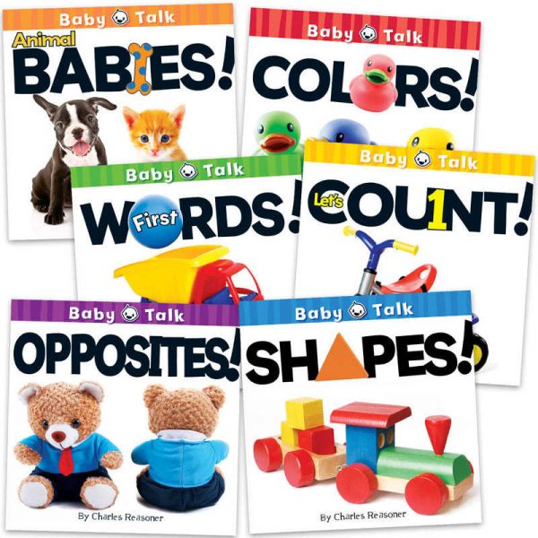 Rourke Educational Media Baby Talk Board Book Bundle, Grade Infant-K, 6 Books