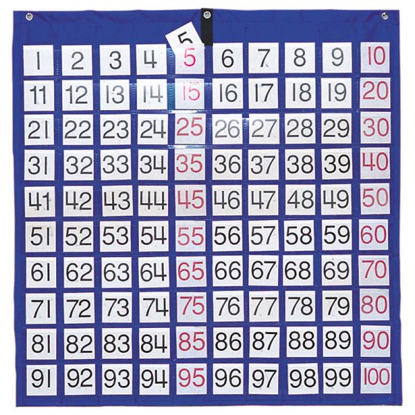 Carson Dellosa Education Hundreds Pocket Chart
