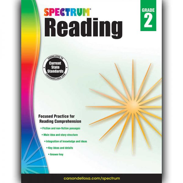 Spectrum® Reading Workbook, Grade 2, Paperback