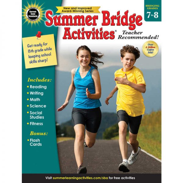 Carson Dellosa Education Summer Bridge Activities® Workbook, Grade 7-8, Paperback