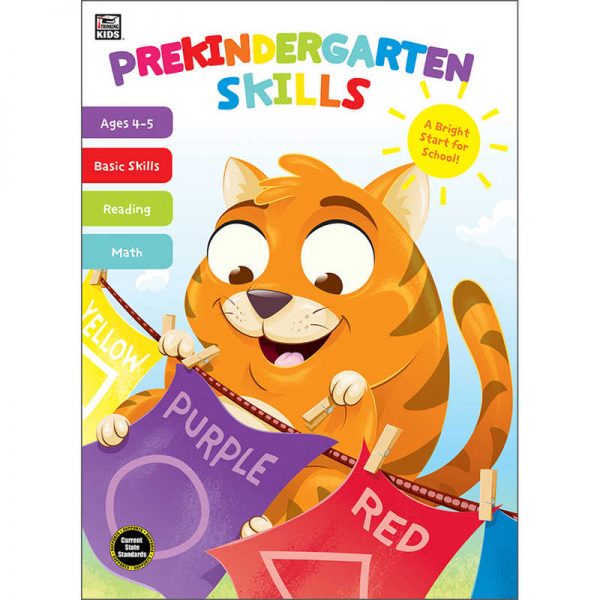 Carson Dellosa Education Prekindergarten Skills Workbook, Grade PK