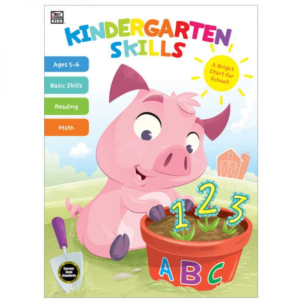 Carson Dellosa Education Kindergarten Skills Workbook, Grade K