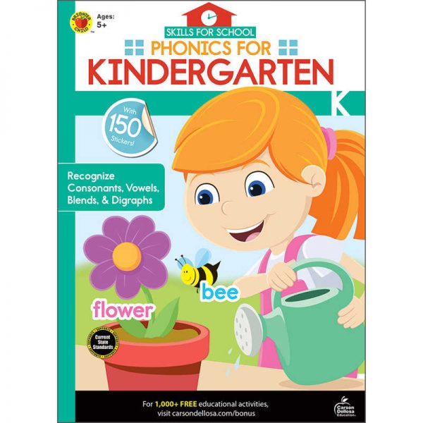 Brighter Child® Skills for School Phonics for Kindergarten