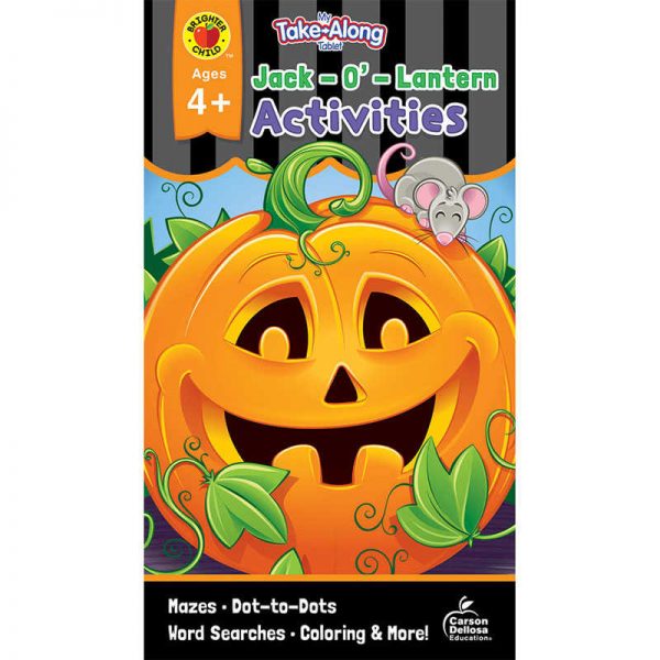 Brighter Child® My Take-Along Tablet Jack-O'-Lantern Activities, Ages 4-5