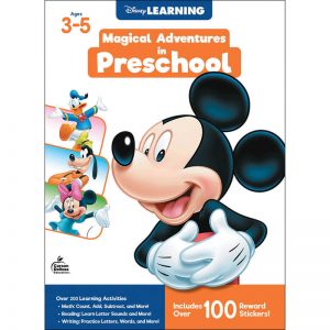 Disney Learning Magical Adventures in Preschool Workbook, Grade Preschool, Paperback