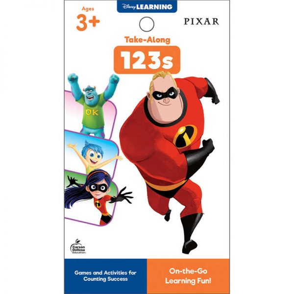 Disney Learning My Take-Along Tablet: Pixar 123s Activity Pad, Grade PK-1, Paperback