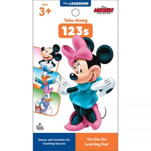 Disney Learning My Take-Along Tablet: Mickey & Friends 123s Activity Pad, Grade PK-1, Paperback