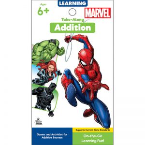 Disney Learning My Take-Along Tablet: Marvel Addition Activity Pad, Grade 1-3, Paperback