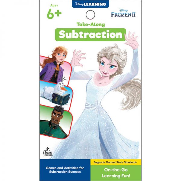 Disney Learning My Take-Along Tablet: Frozen 2 Subtraction Activity Pad, Grade 1-3, Paperback
