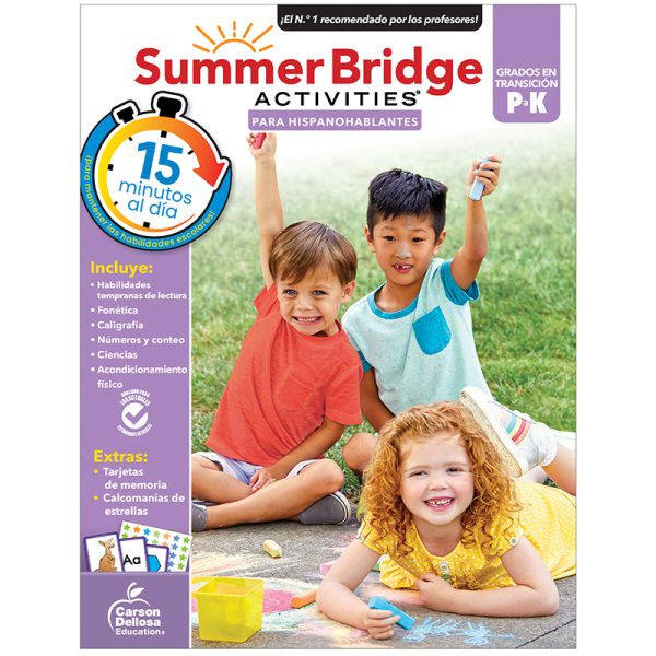 Summer Bridge Activities Summer Bridge Activities Spanish, Grade PreK-K