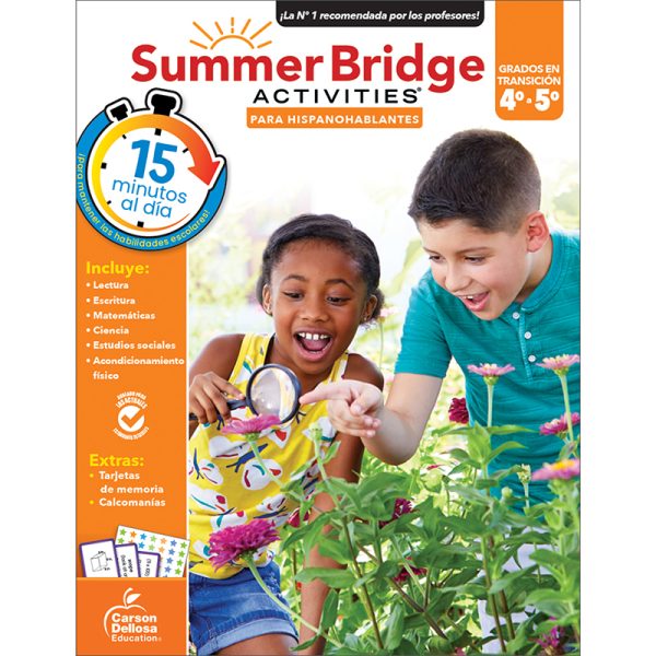 Summer Bridge Activities Summer Bridge Activities Spanish, Grade 4-5