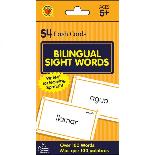Brighter Child® Bilingual Sight Words Flash Cards