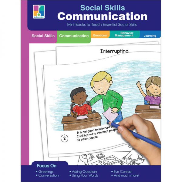 Key Education Publishing Communication Resource Book, Grade PK-2, Paperback