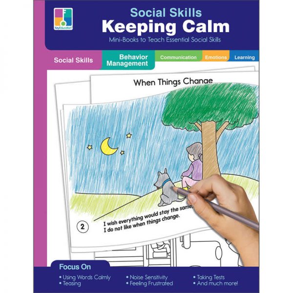 Key Education Publishing Keeping Calm Resource Book, Grade PK-2, Paperback