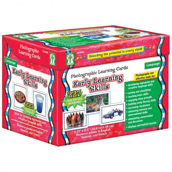 Key Education Publishing Early Learning Skills Photographic Learning Cards