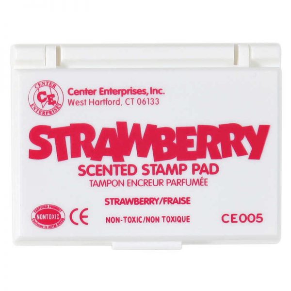 Ready 2 Learn® Scented Stamp Pad, Dark Pink, Strawberry