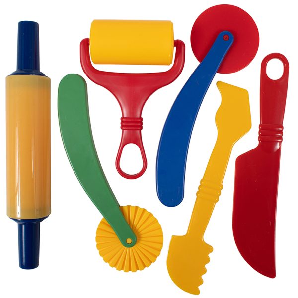 Ready 2 Learn Dough Tools - Set of 6