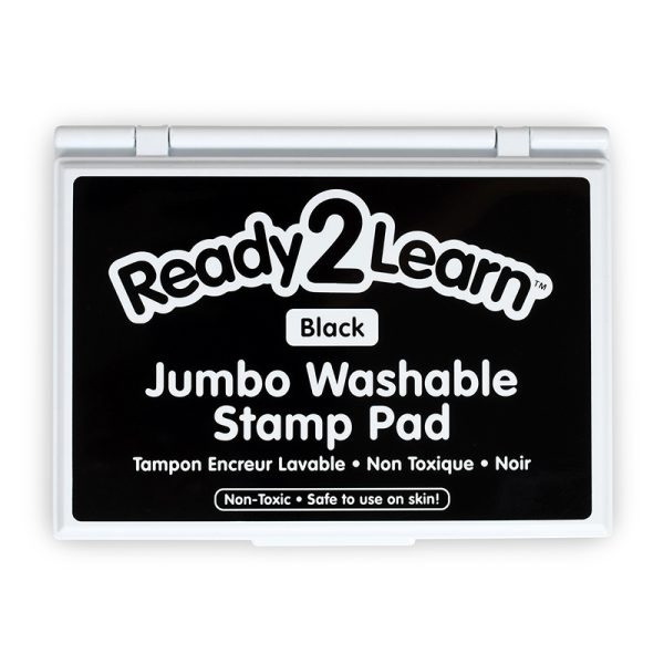 Ready 2 Learn Jumbo Washable Stamp Pad - Black