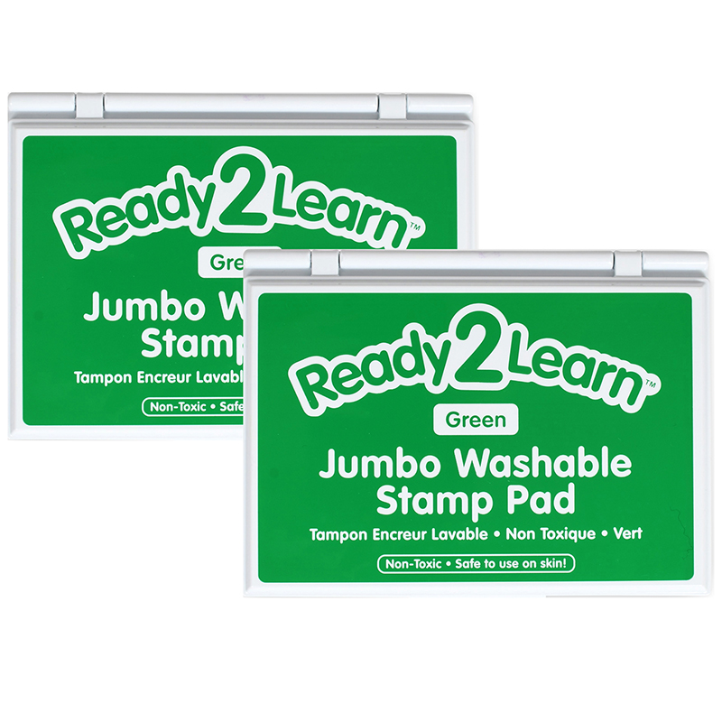 TeachersParadise - Ready 2 Learn Jumbo Washable Stamp Pad - Black