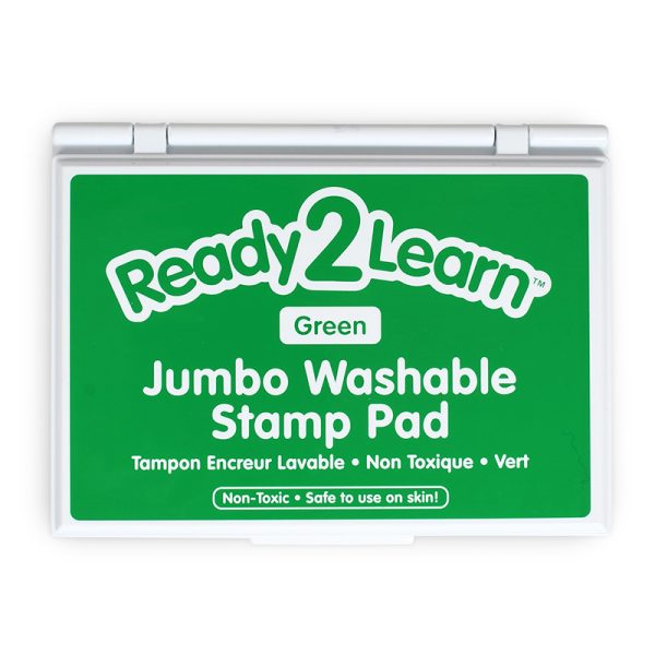Ready 2 Learn Jumbo Washable Stamp Pad - Green