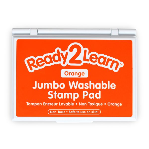 Ready 2 Learn Jumbo Washable Stamp Pad - Orange