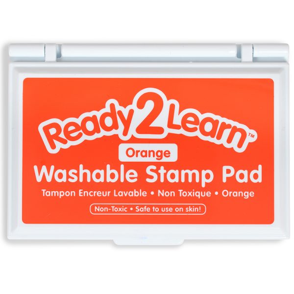 Ready 2 Learn Washable Stamp Pad, Orange