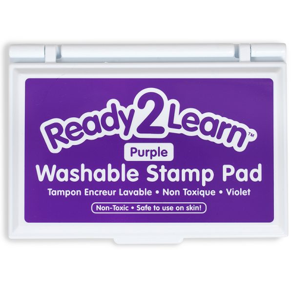 Ready 2 Learn Washable Stamp Pad, Purple