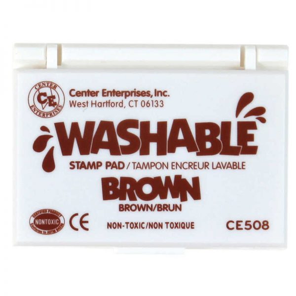 Ready 2 Learn® Washable Stamp Pad, Brown
