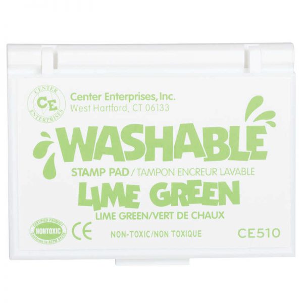 Ready 2 Learn® Washable Stamp Pad, Green, Lime