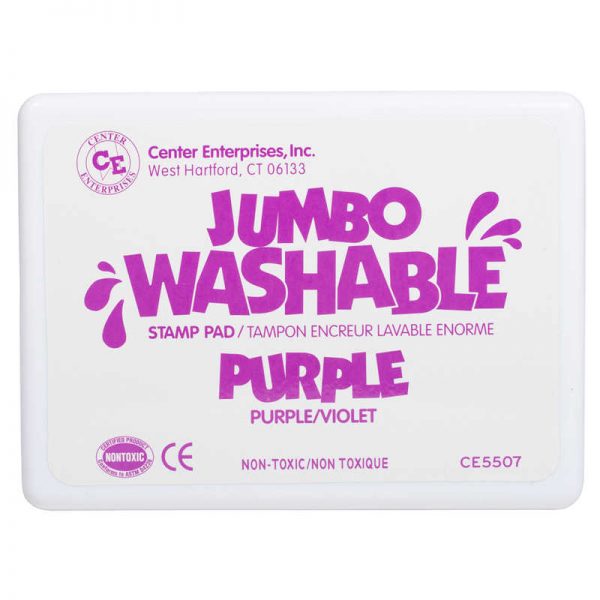 Ready 2 Learn® Jumbo Washable Stamp Pad, Purple
