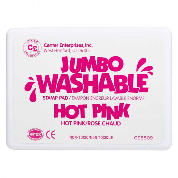 Ready 2 Learn® Jumbo Washable Stamp Pad, Hot Pink