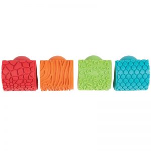 Ready 2 Learn® Paint and Clay Animal Rockers, Set of 4