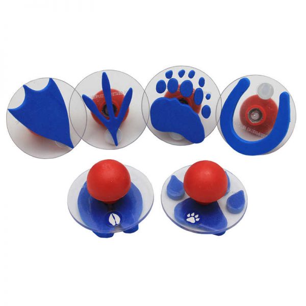 Ready 2 Learn® Giant Stampers, Paw Prints, Set of 6